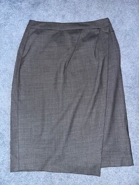 Brooks Brothers Charcoal Pencil Skirt